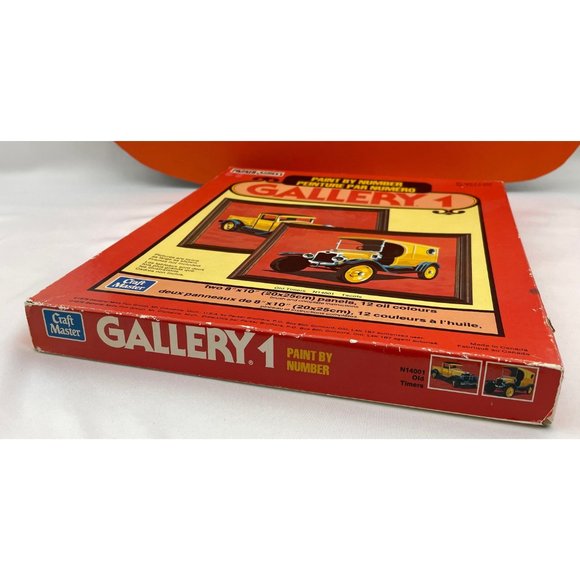 Parker Paint by number kit, vintage pbn kit, Gallery Series,  new old stock 70s - Picture 9 of 10